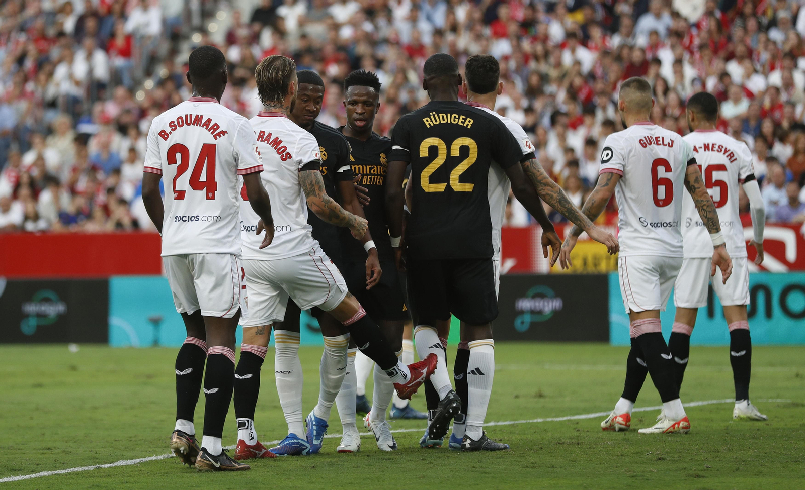 Las fotos del Sevilla-Madrid