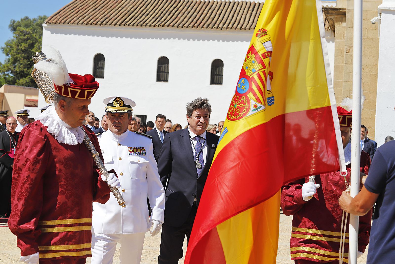 Imágenes del acto Institucional del 3 de Agosto den La Rábida