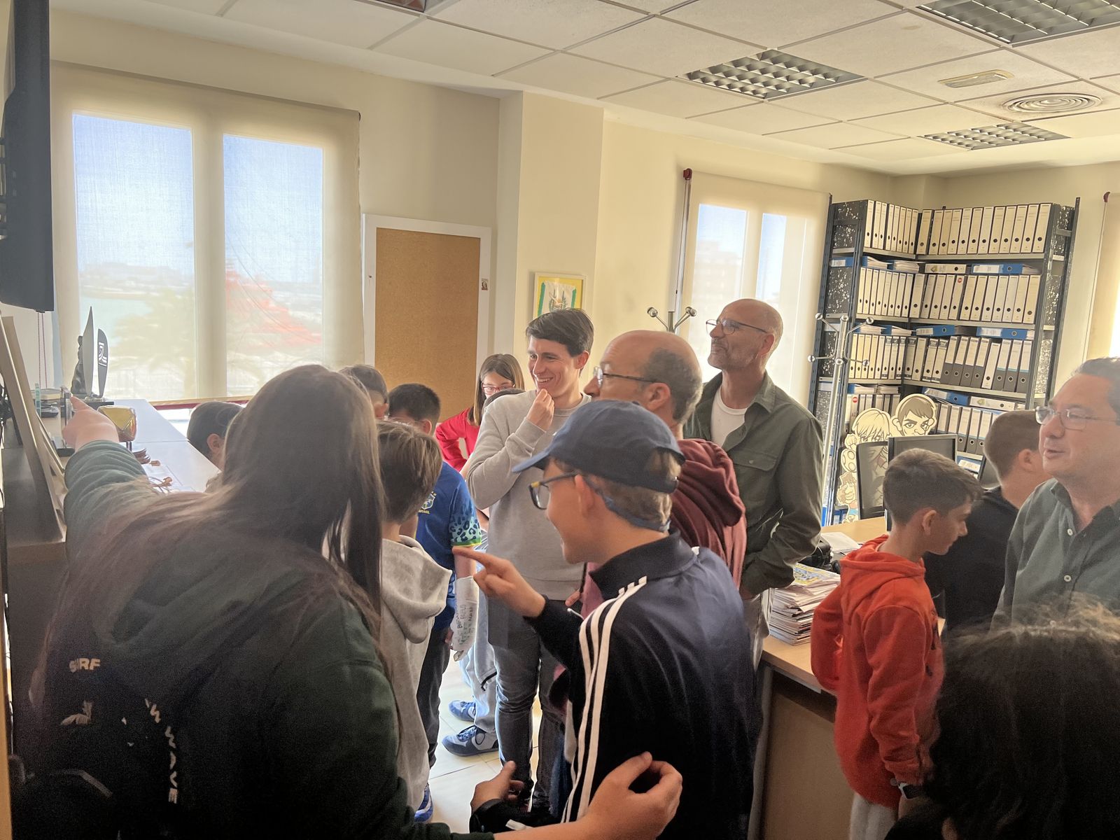 El CEIP Padre José Casal Carrillo de San Fernando visita Diario de Cádiz