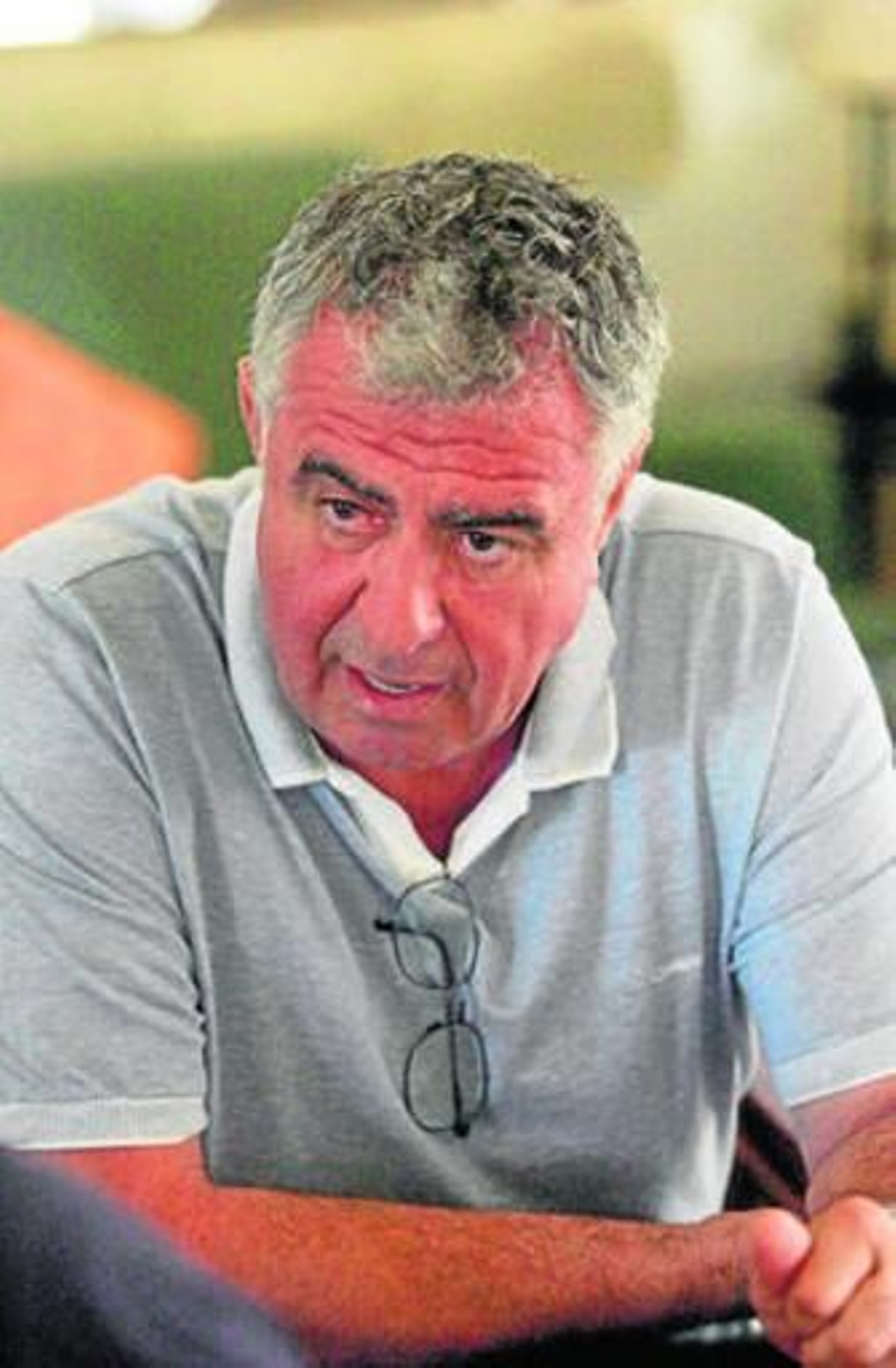 Alfredo Gallardo, presidente de la Real Balompédica.