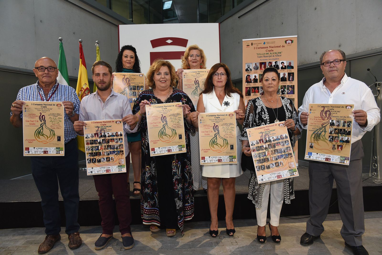 Presentación del I Certamen de Copla Villa de Alfacar.