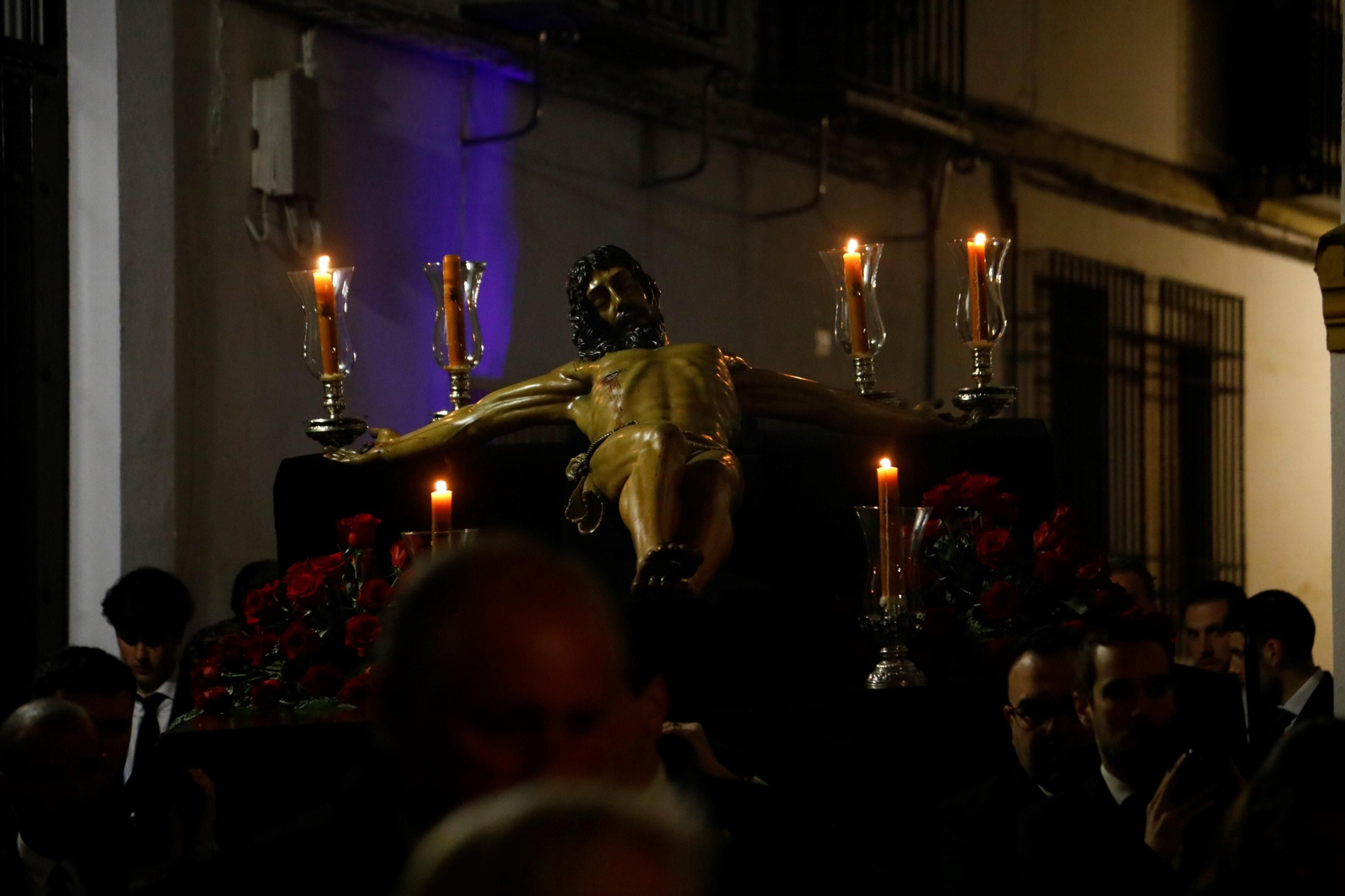 Las imágenes del vía crucis del Cristo de la Clemencia de Córdoba