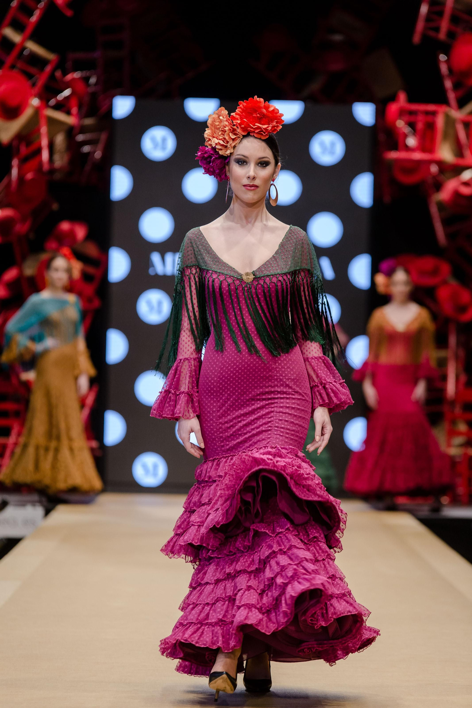 Pasarela Flamenca Jerez 2019: Micaela Villa, fotos del desfile