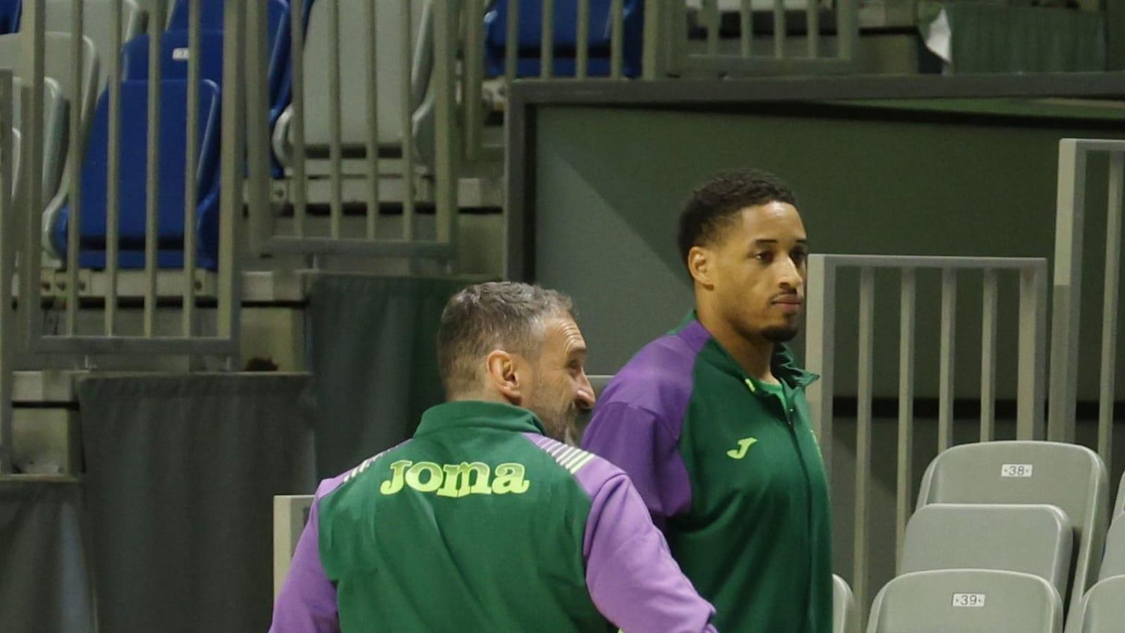 Rubit, con Ibon Navarro.