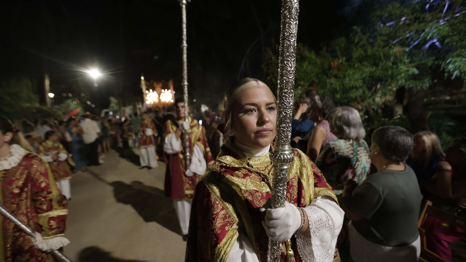 La Magna Mariana de Algeciras por el Parque María Cristina, en imágenes