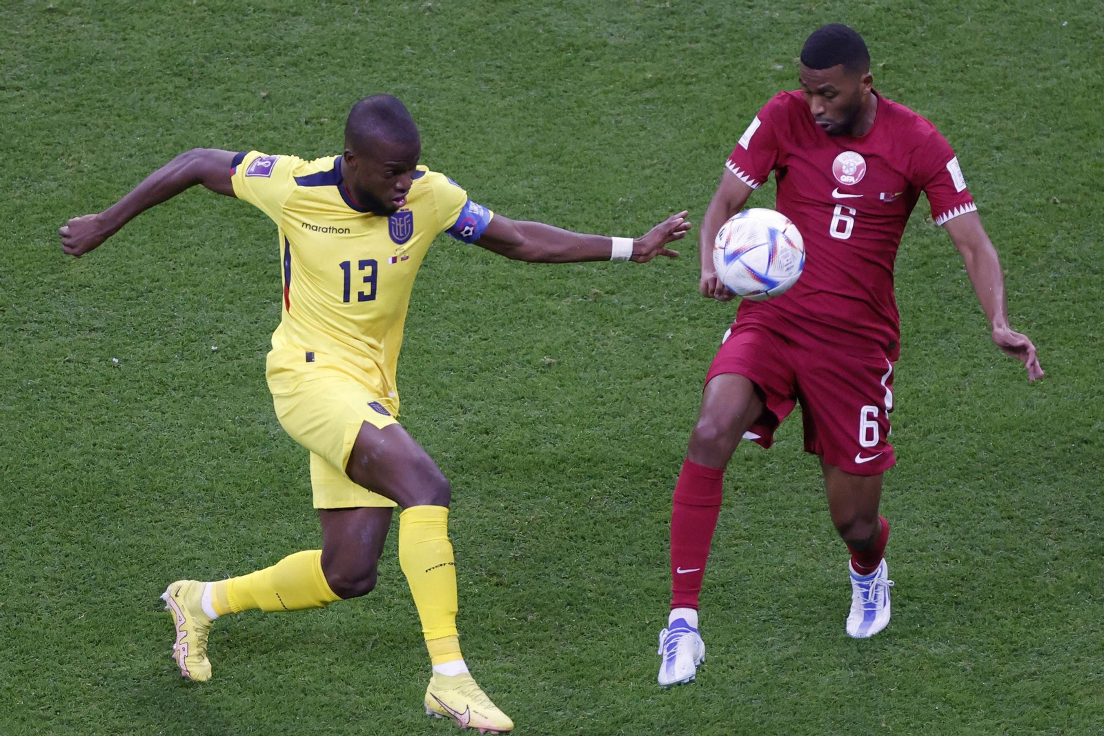 Las imágenes del Qatar - Ecuador, partido inaugural del Mundial 2022