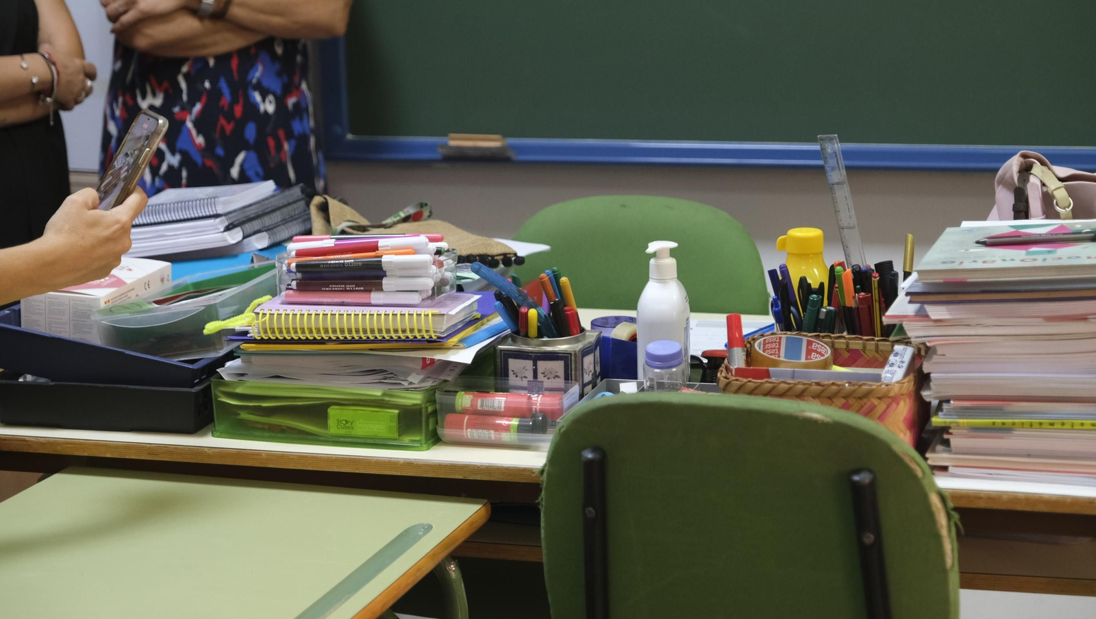 Inicio del curso escolar en el IES Alborán-Manuel Cáliz, en imágenes