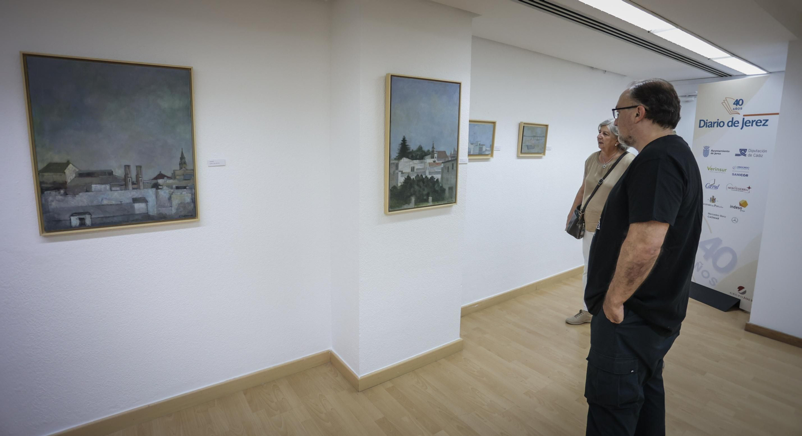 Fotos de la inauguración de la exposición de Jaime Pandelet en la sala ArteAdiario