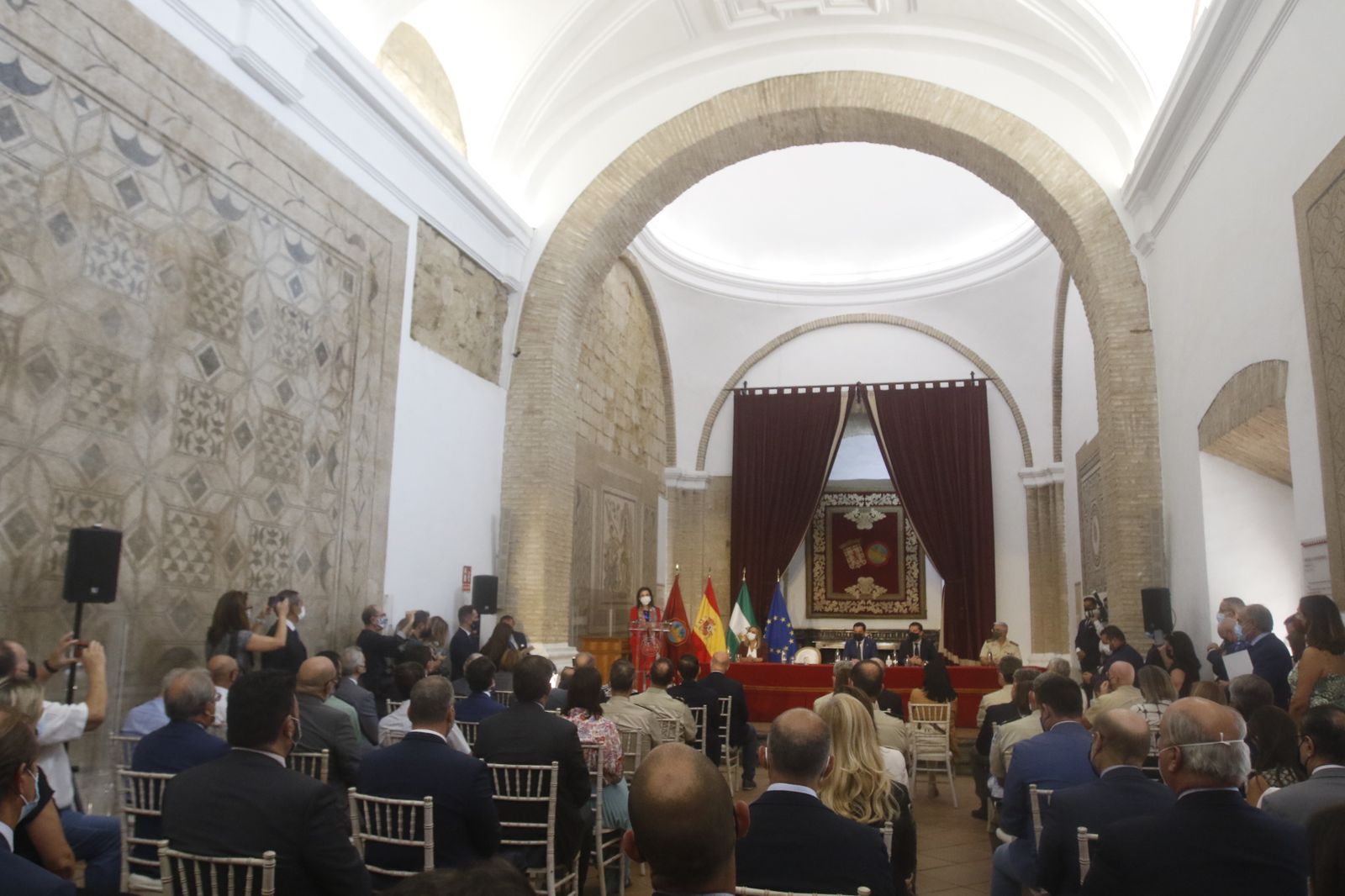 La jornada en torno a la firma de la base logística del Ejército en Córdoba, en imágenes