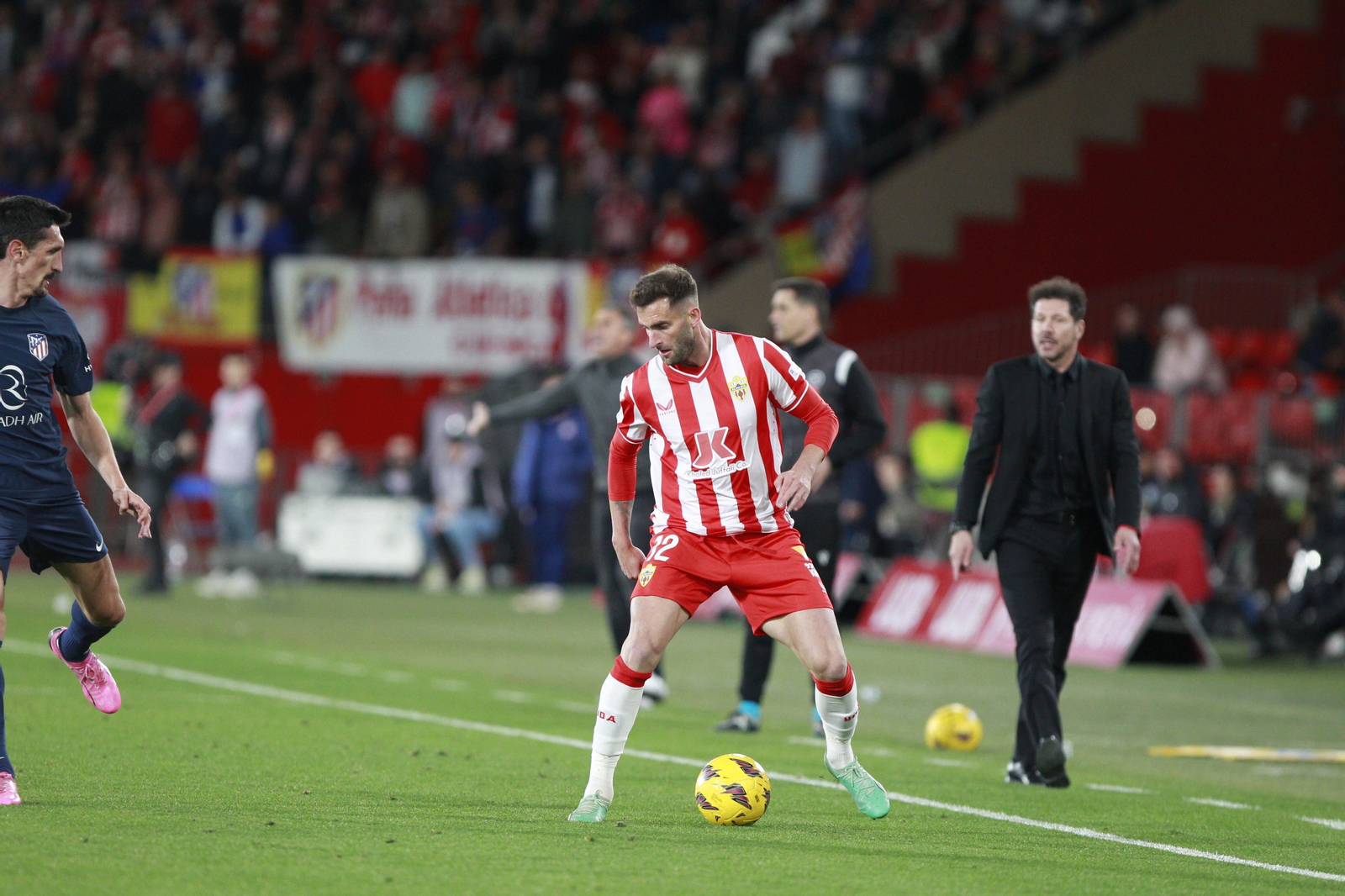 Las mejores imágenes del partido U.D. Almería-Atlético de Madrid