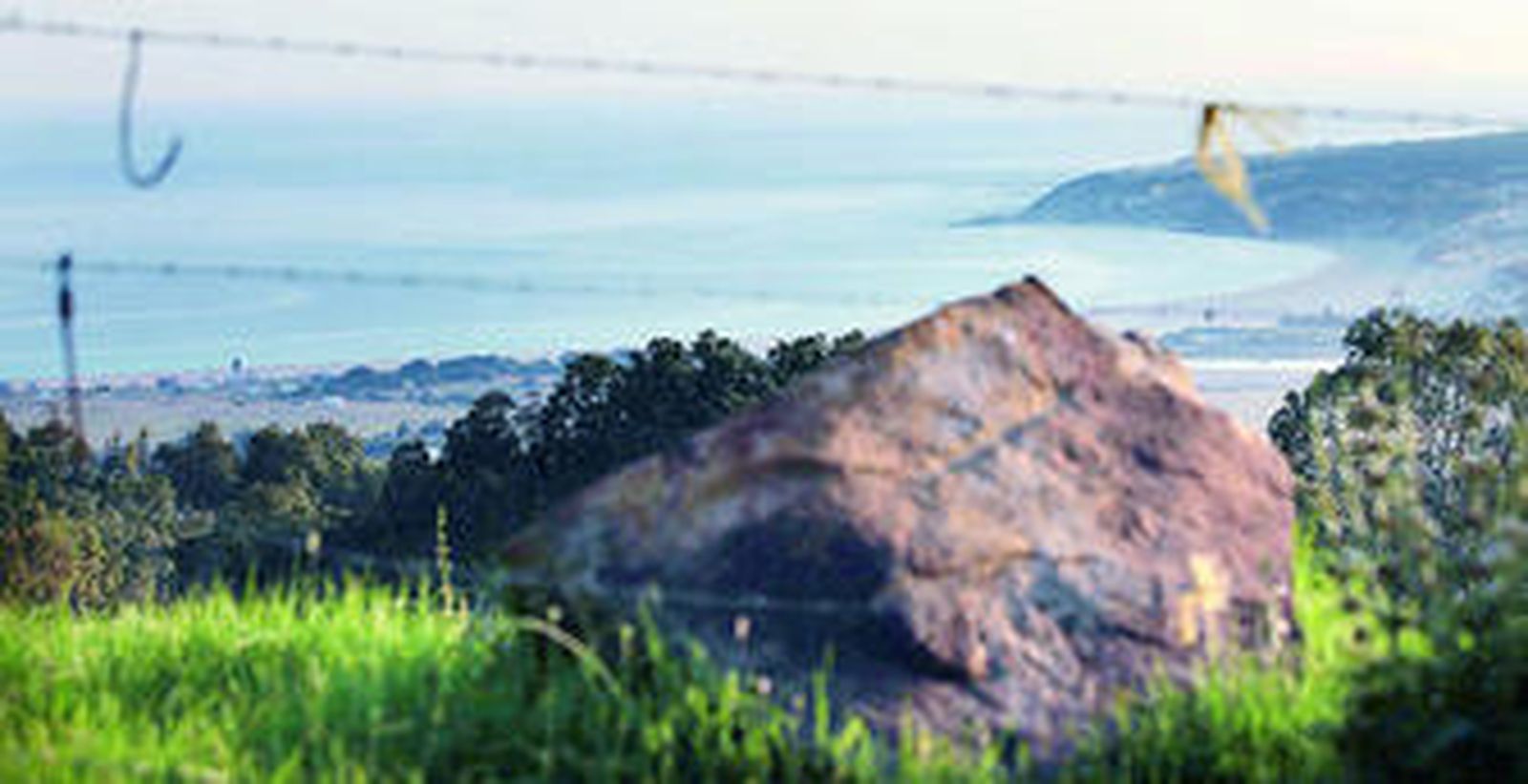 Paraje junto a Valdevaqueros, en Tarifa, en el que se proyecta una urbanización de apartamentos y hoteles, en una imagen de archivo.