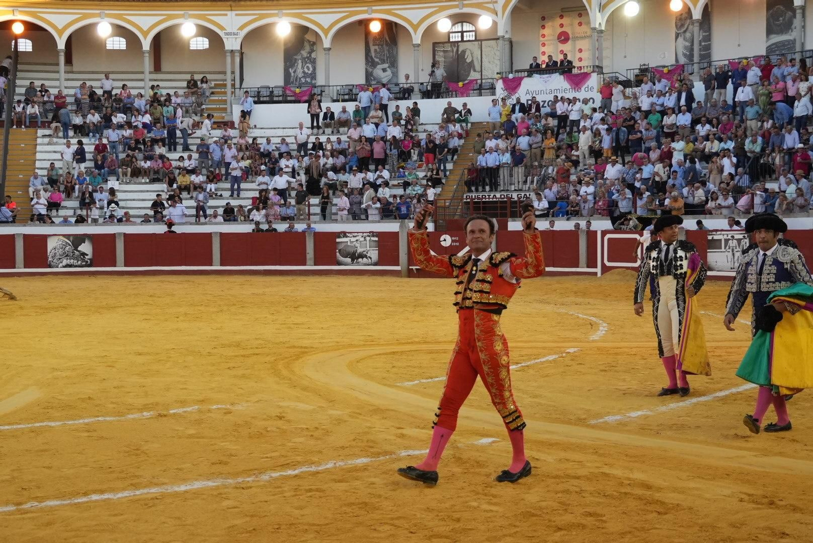 La corrida de toros de Ferrera, Escribano y Lamelas en Pozoblanco, en imágenes