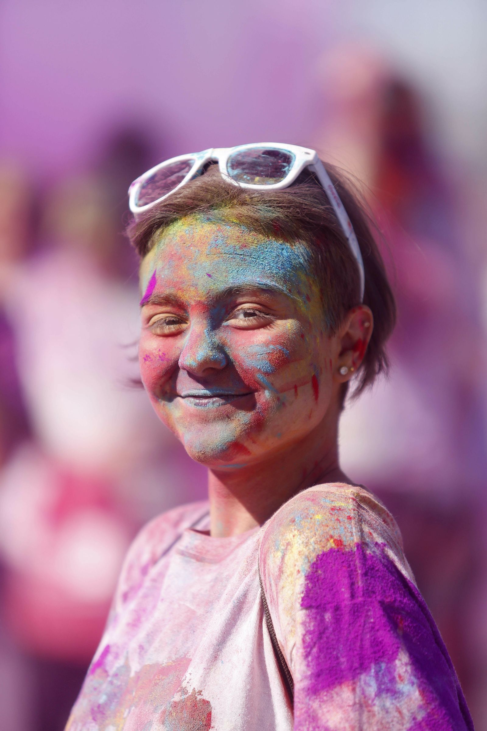 Las tonalidades de la Holi Life, en imágenes