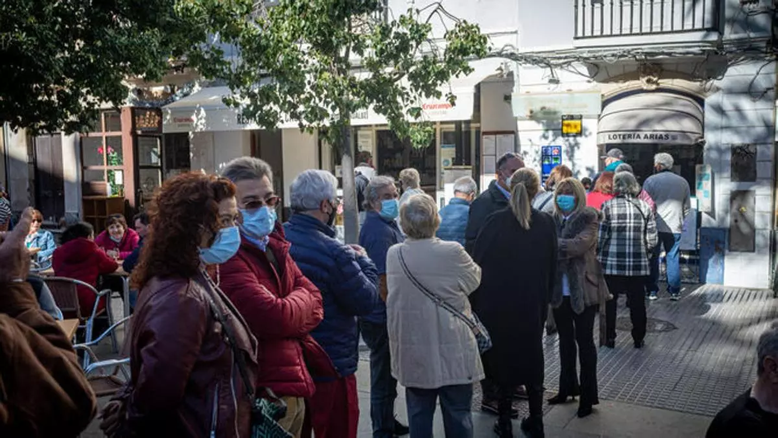 Loterías Arias de la plaza de San Juan de Dios