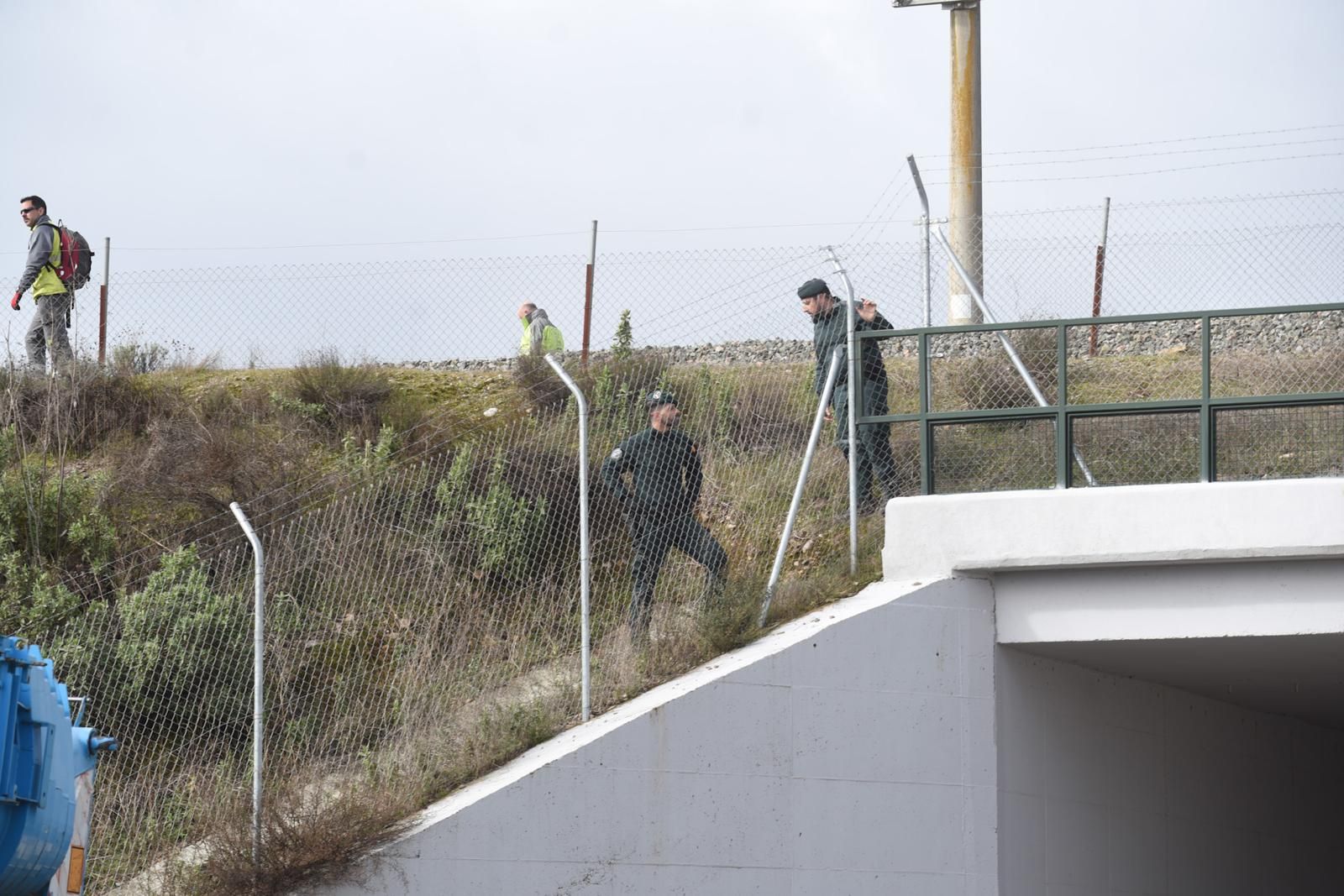 Dispositivo de búsqueda de dos desaparecidos en Adamuz