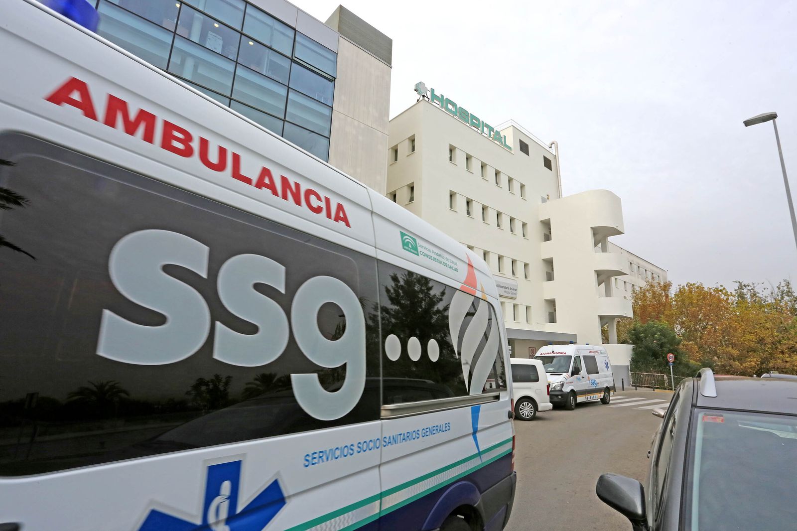 Coronavirus en Jerez:Imágenes del circuito Covid, Carpa de Urgencias,autocovid y hospital General