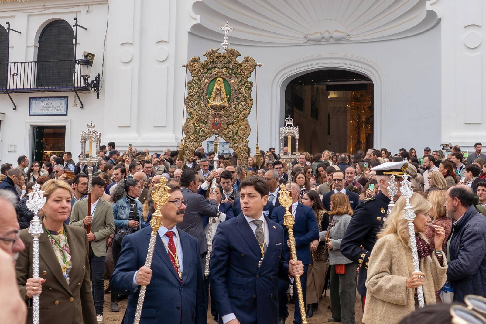 Imágenes de la peregrinación de la hermandad de Huelva al rocío en 2025