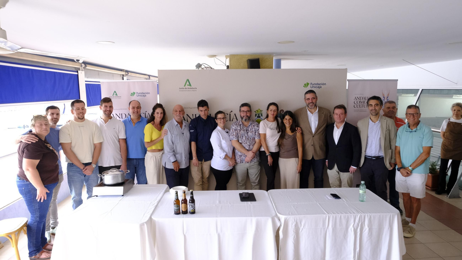 Taller gastronómico de la Gamba Roja de Almería, en imágenes