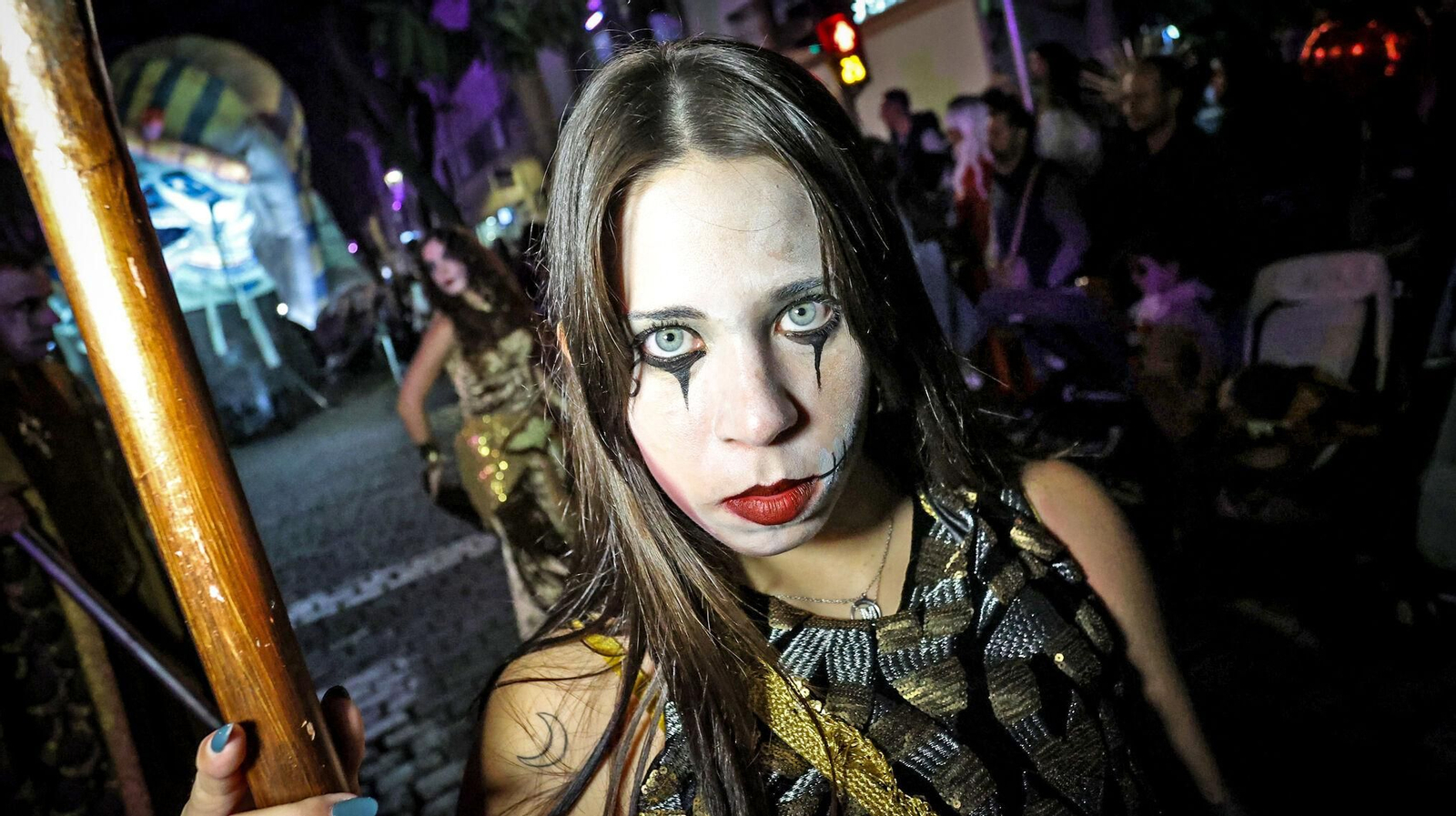 Cabalgata de Halloween en Jerez en pasadas ediciones.