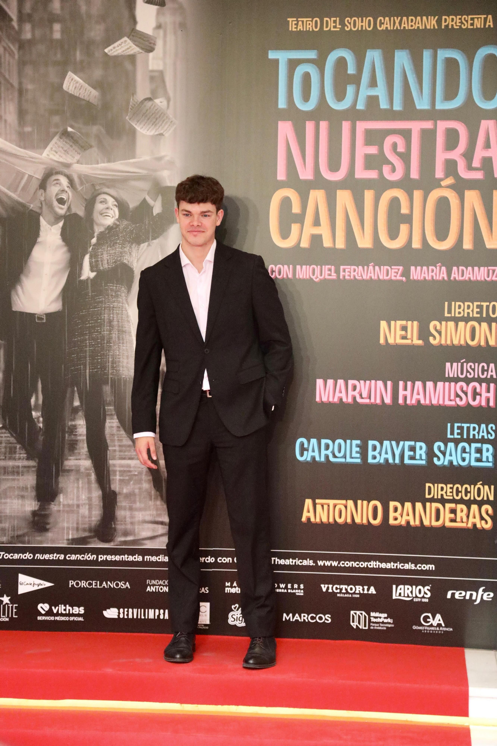 El estreno de 'Tocando nuestra canción', el nuevo musical de Antonio Banderas, en fotos