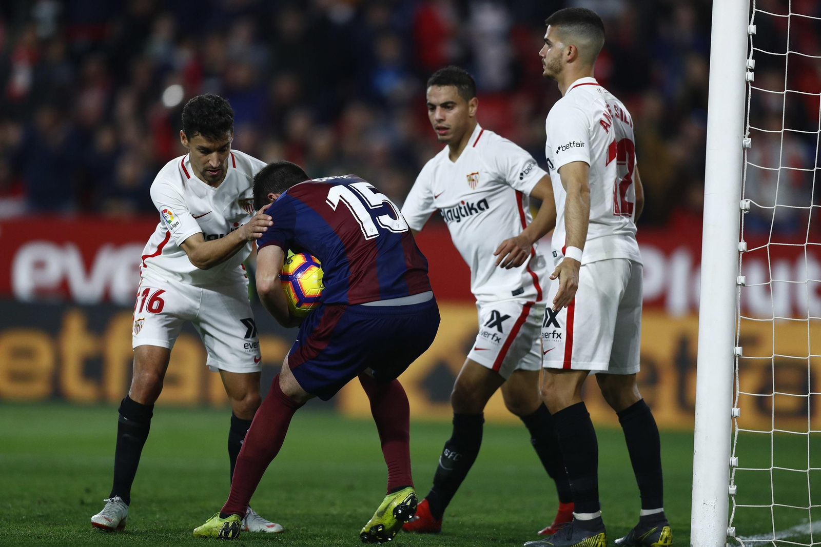 Las imágenes del Sevilla-Eibar