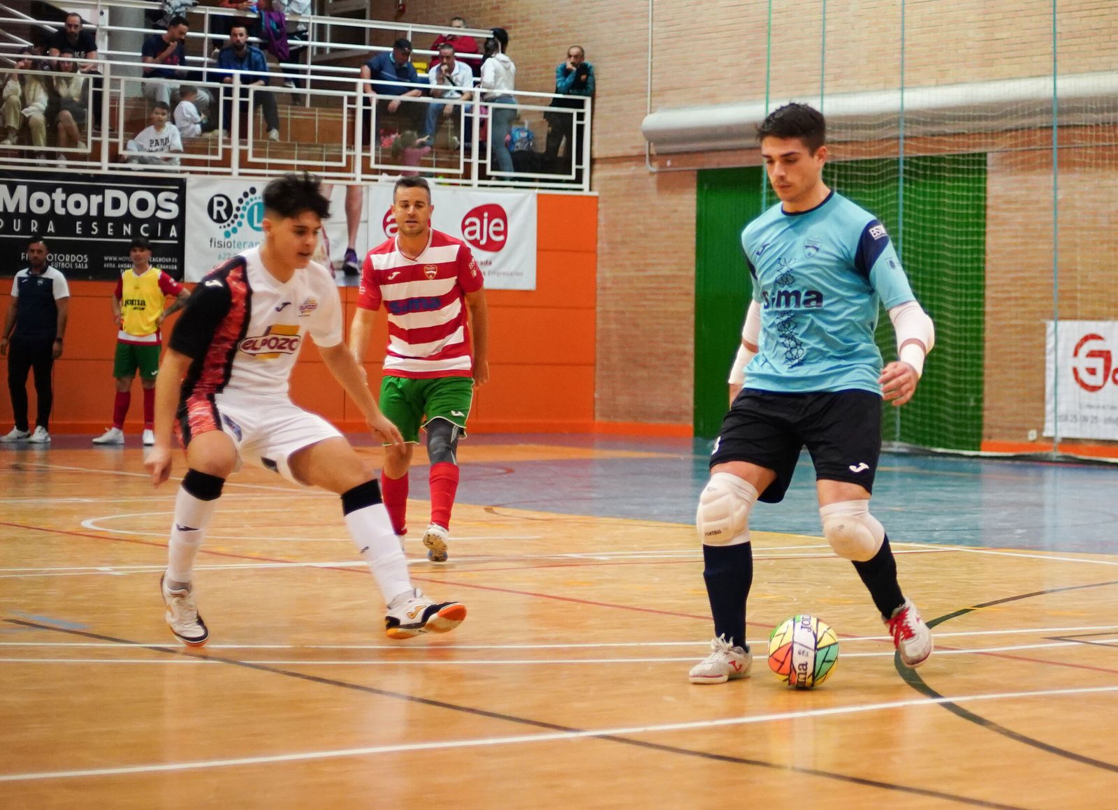 Un ataque del Sima Granada en el partido de este sábado