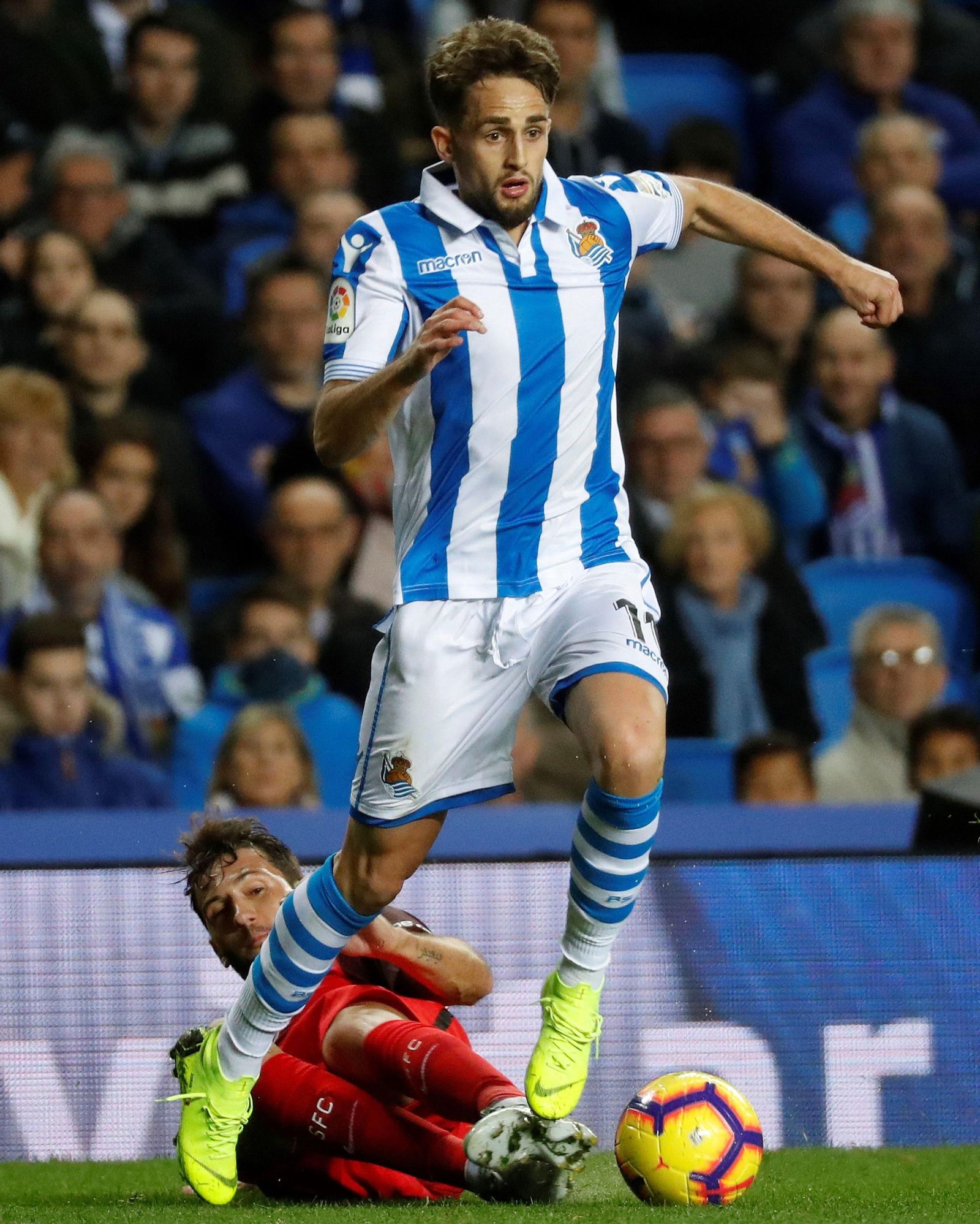 El Real Sociedad-Sevilla, en imágenes