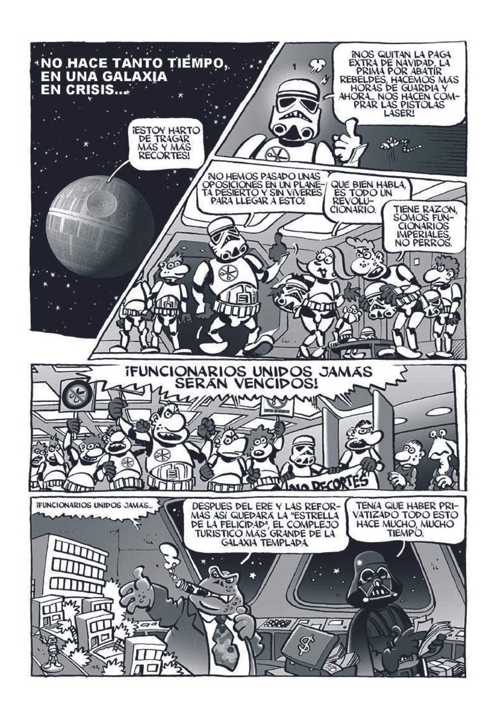 Parodia de Star Wars.