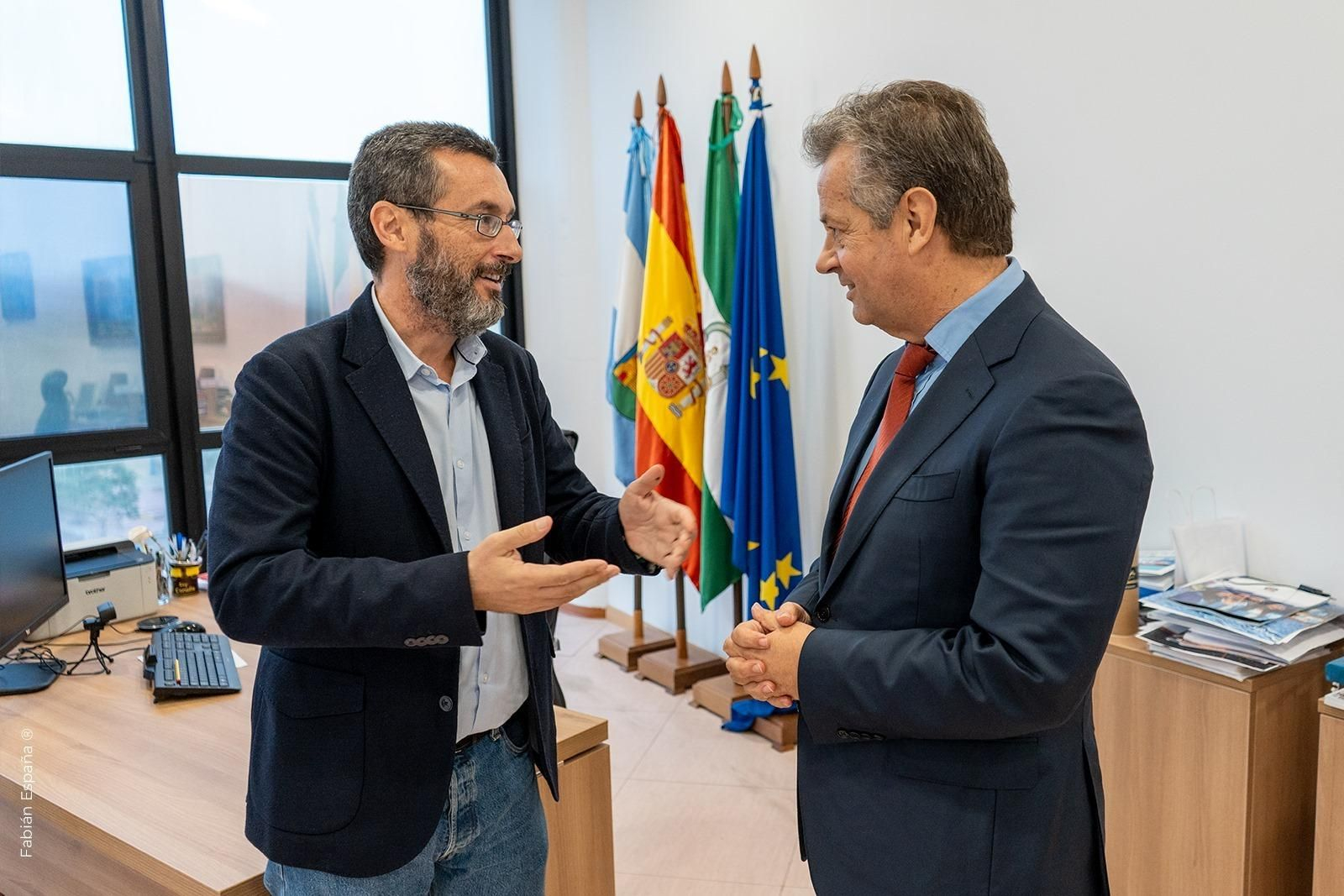 Juan Franco y Carlos Moreira, de WISeKey.