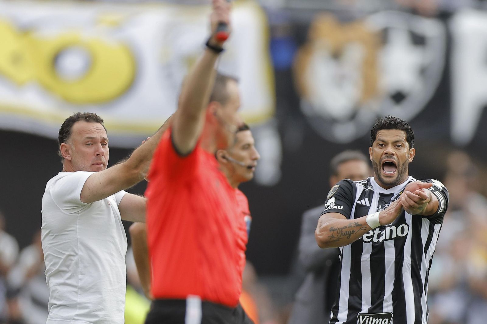 Las fotos de una final de la Libertadores histórica; Botafogo, campeón con 10, ante Atlético Mineiro