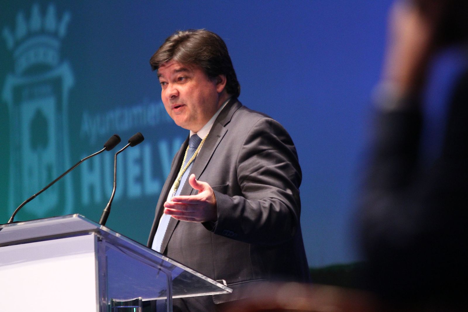 Imágenes de la entrega de las medallas de Huelva