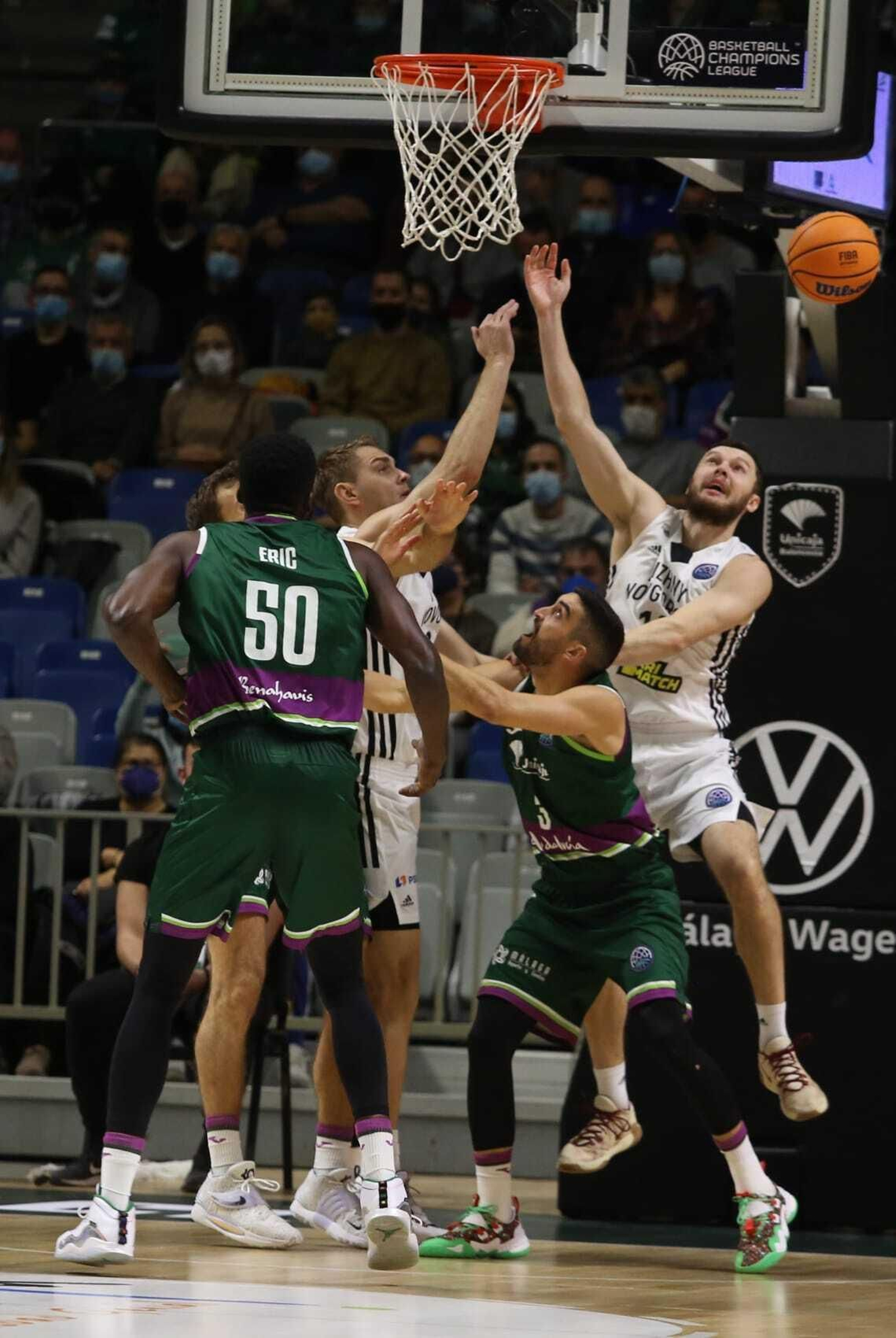 El Unicaja-Nizhny Novgorod, en fotos