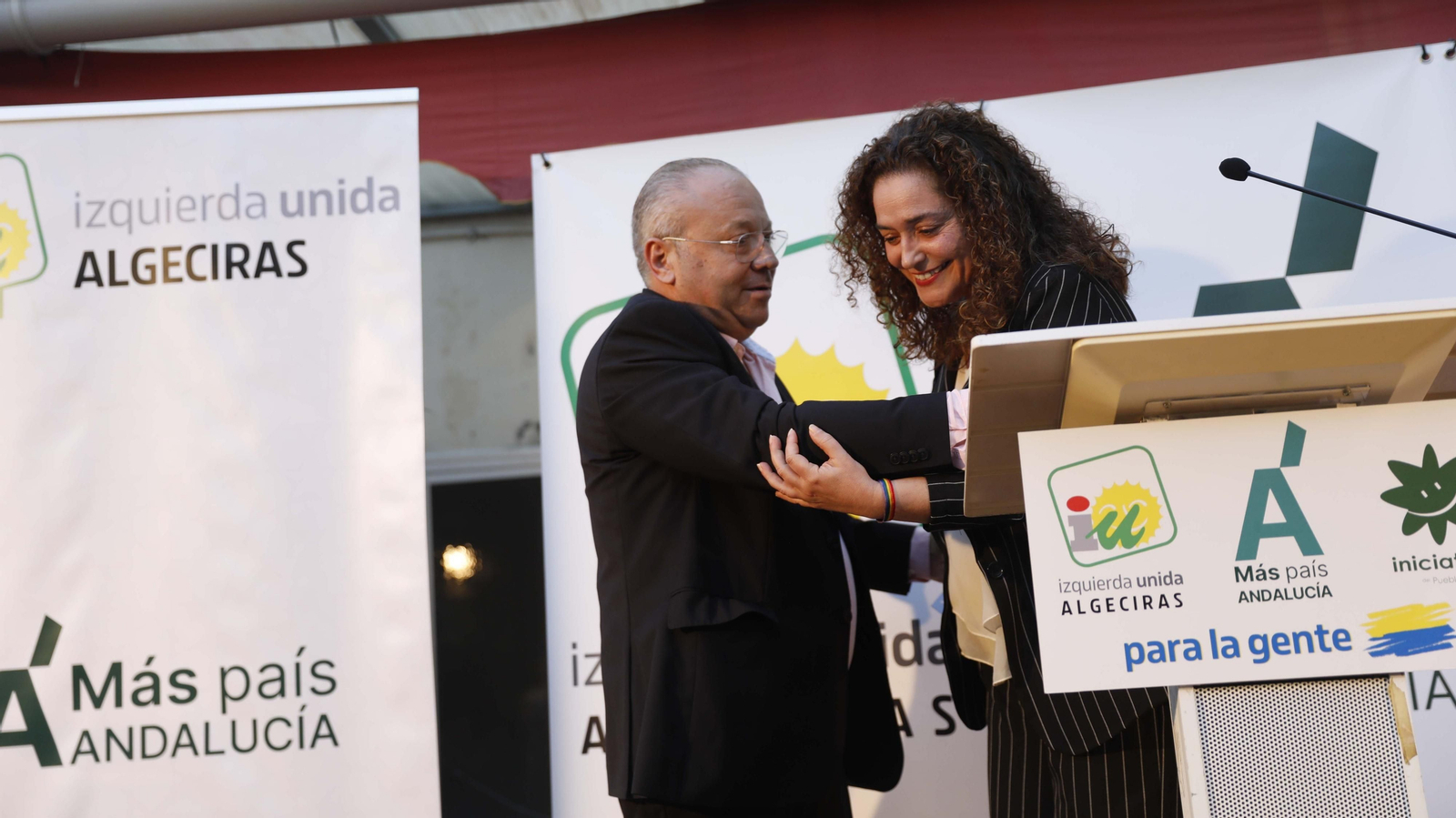 El candidato Andrés del Río, se presenta en la confluencia de izquierdas en Algeciras