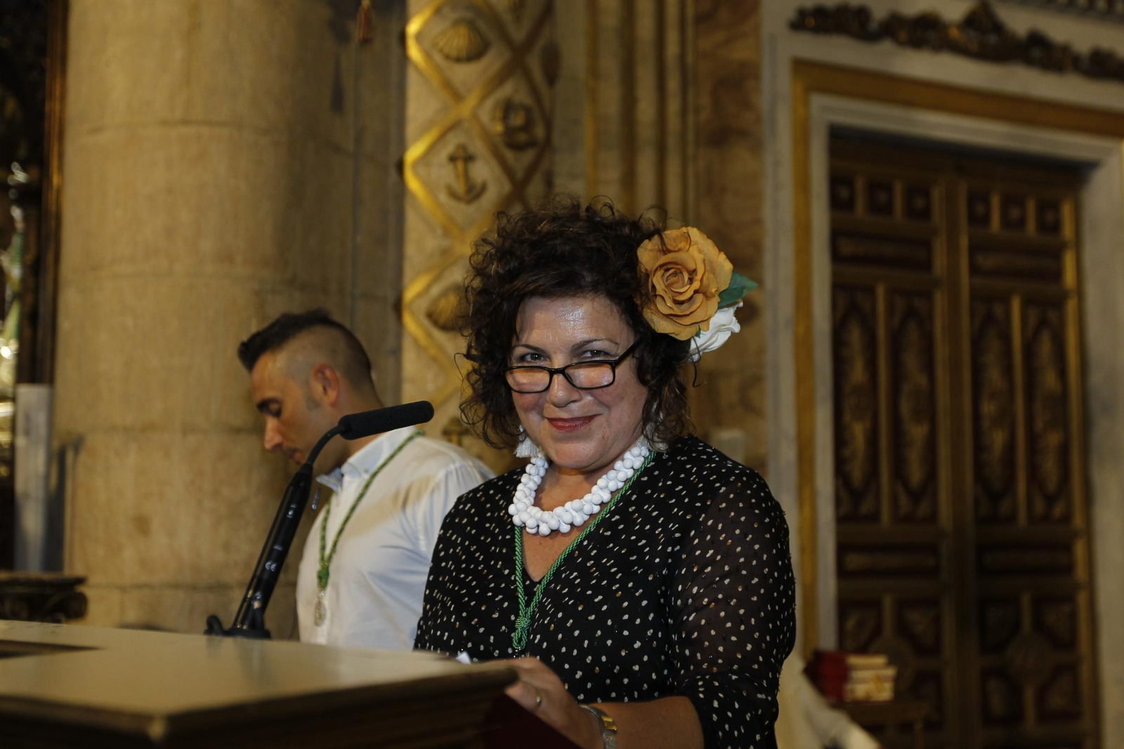 Fotogalería ofrenda floral a la Virgen del Mar. Feria de Almería 2019