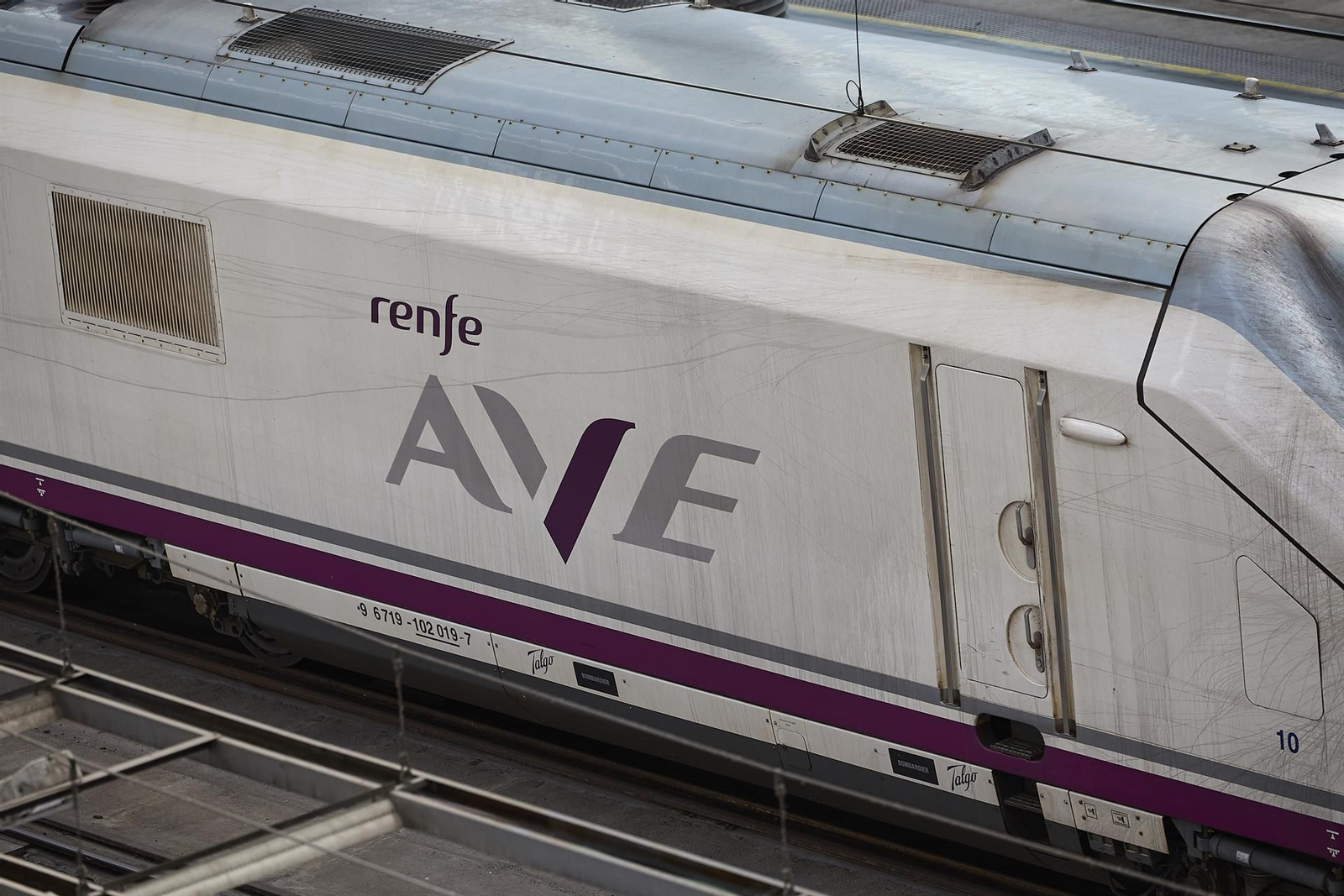 Un tren AVE de Renfe.