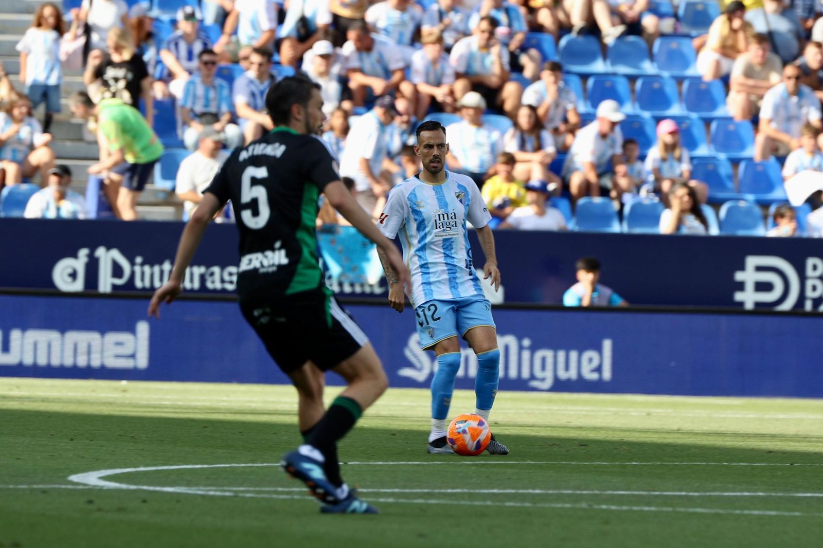 El Málaga CF-Burgos, en fotos