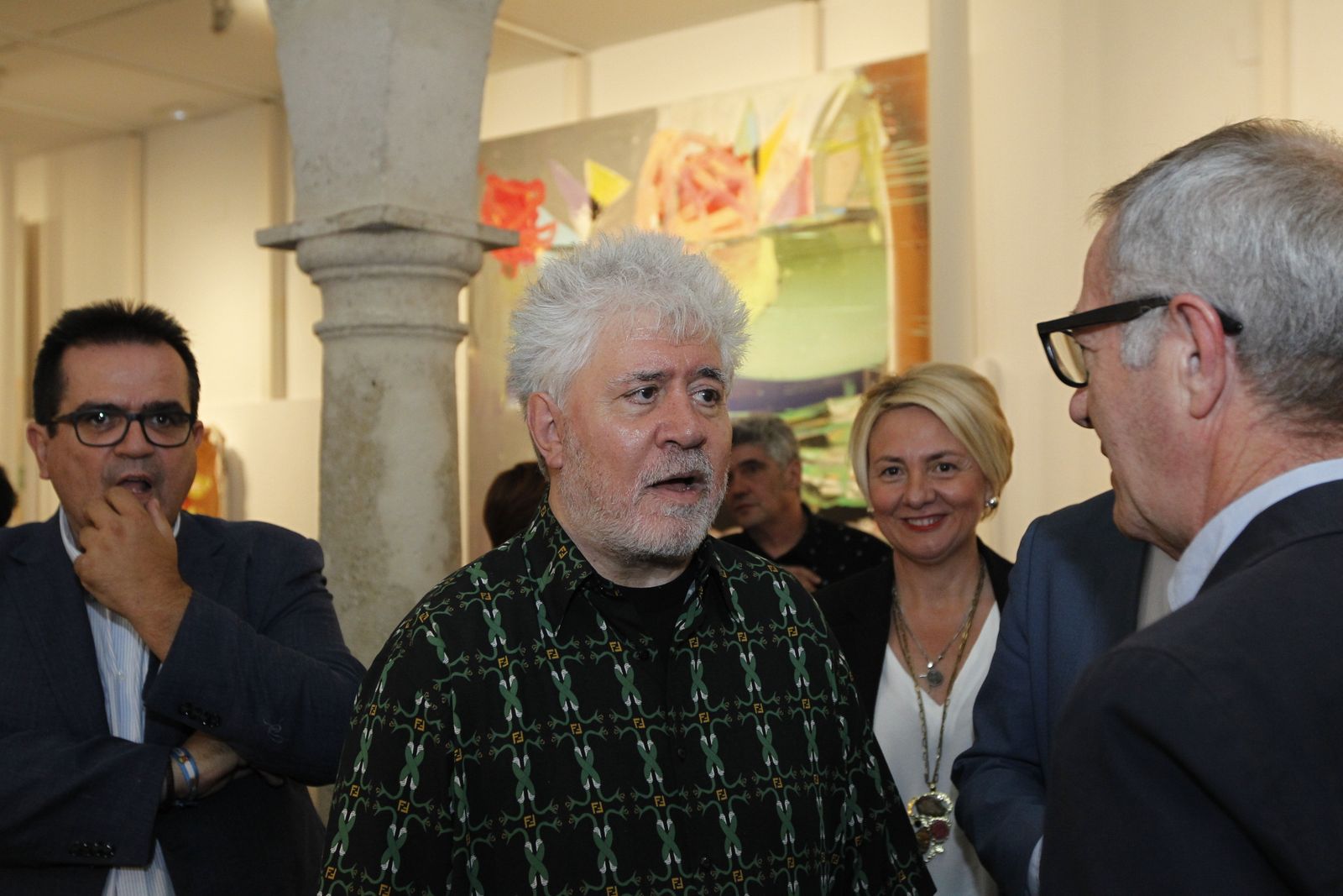 Fotogalería visita Pedro Almodóvar al CAF Almería
