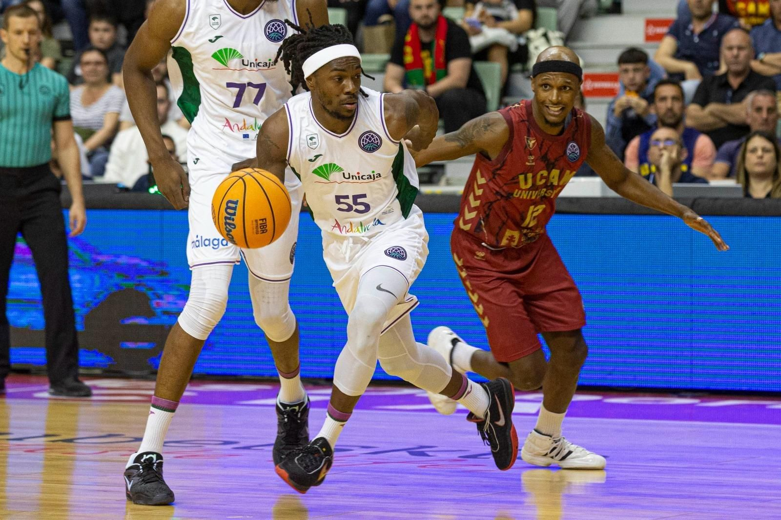 El UCAM Murcia - Unicaja de BCL, en directo