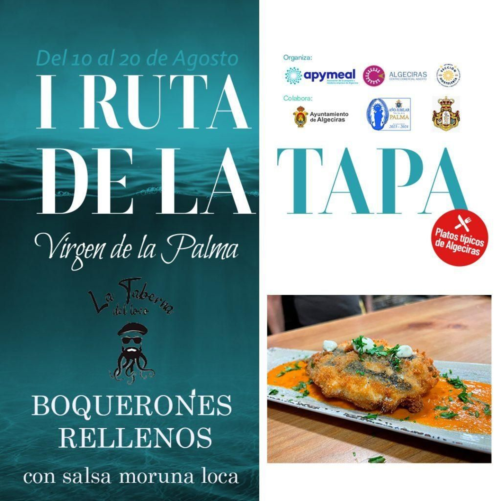 Boquerones rellenos. La Taberna.