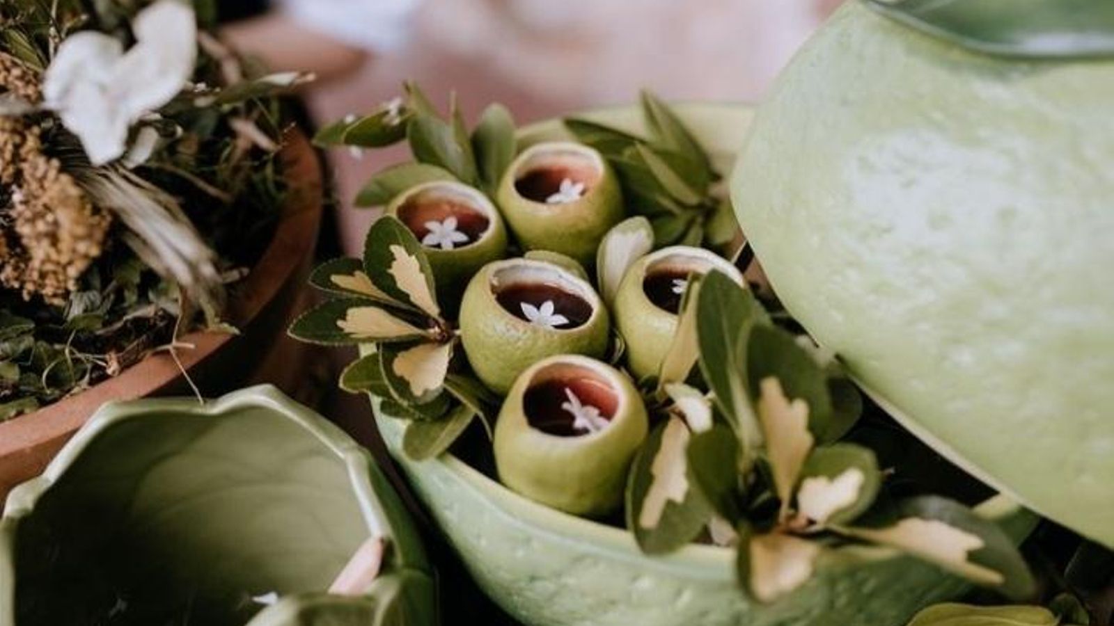 'Limón grass', aperitivo de Eneko Atxa