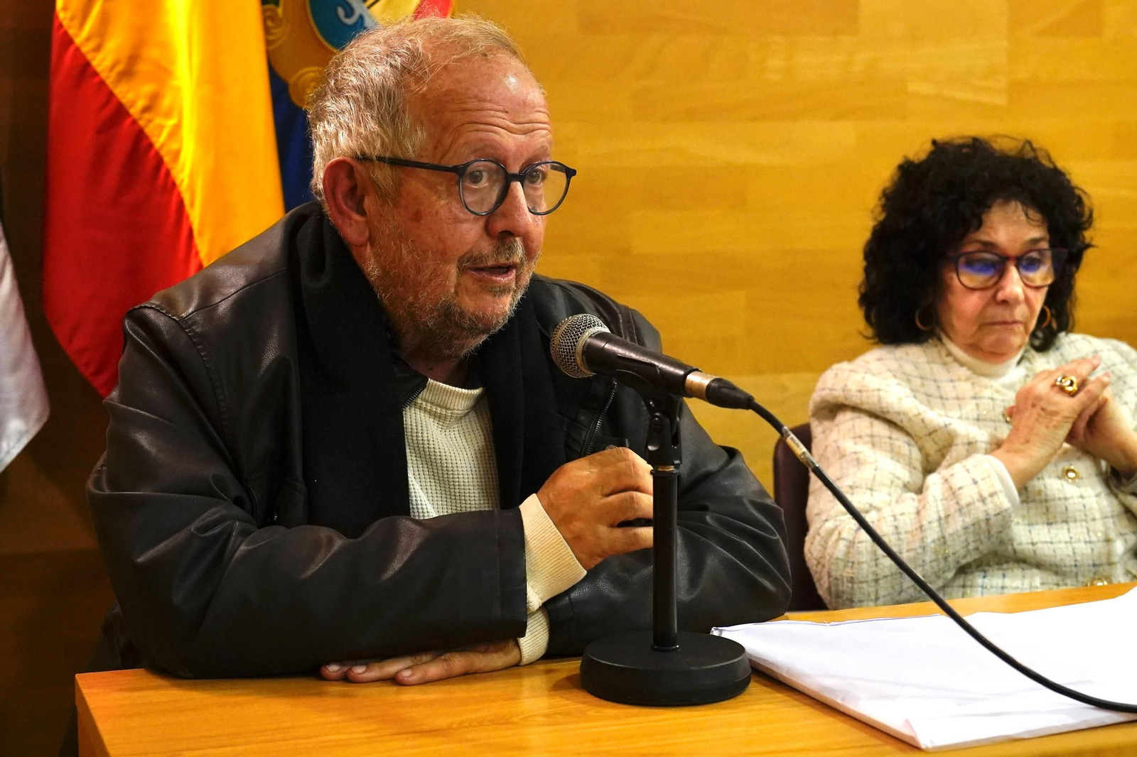 Fotos del homenaje al hispanista Ahmed Mgara