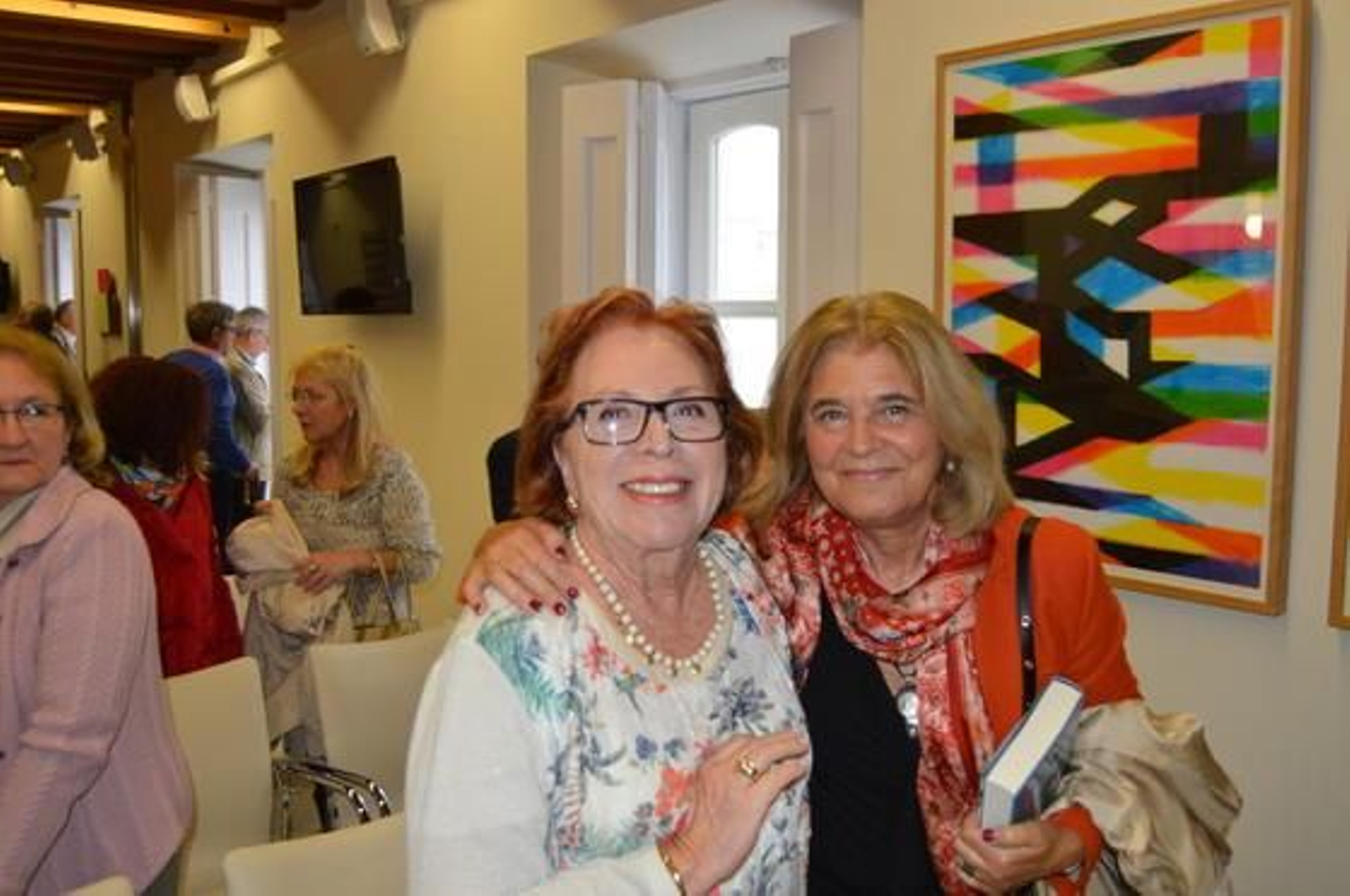 María Teresa San Basilio con Ana Melis.

Foto: Ignacio Casas de Ciria