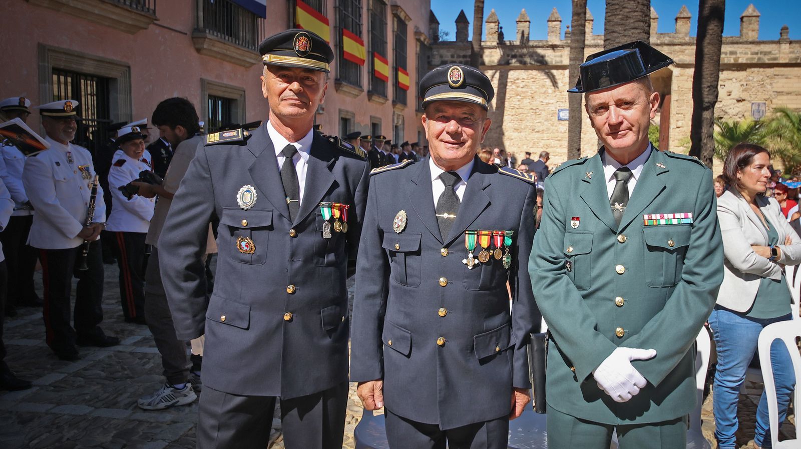 Emotivo acto por el Día de la Policía Nacional celebrado en Jerez