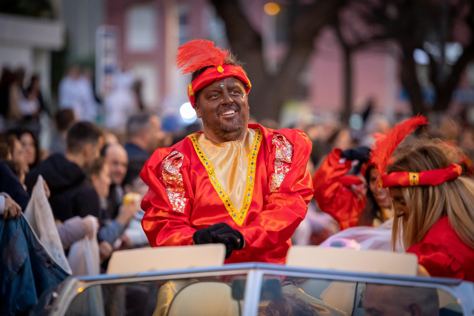 Todas las imágenes de la cabalgata de los Reyes Magos en Cádiz