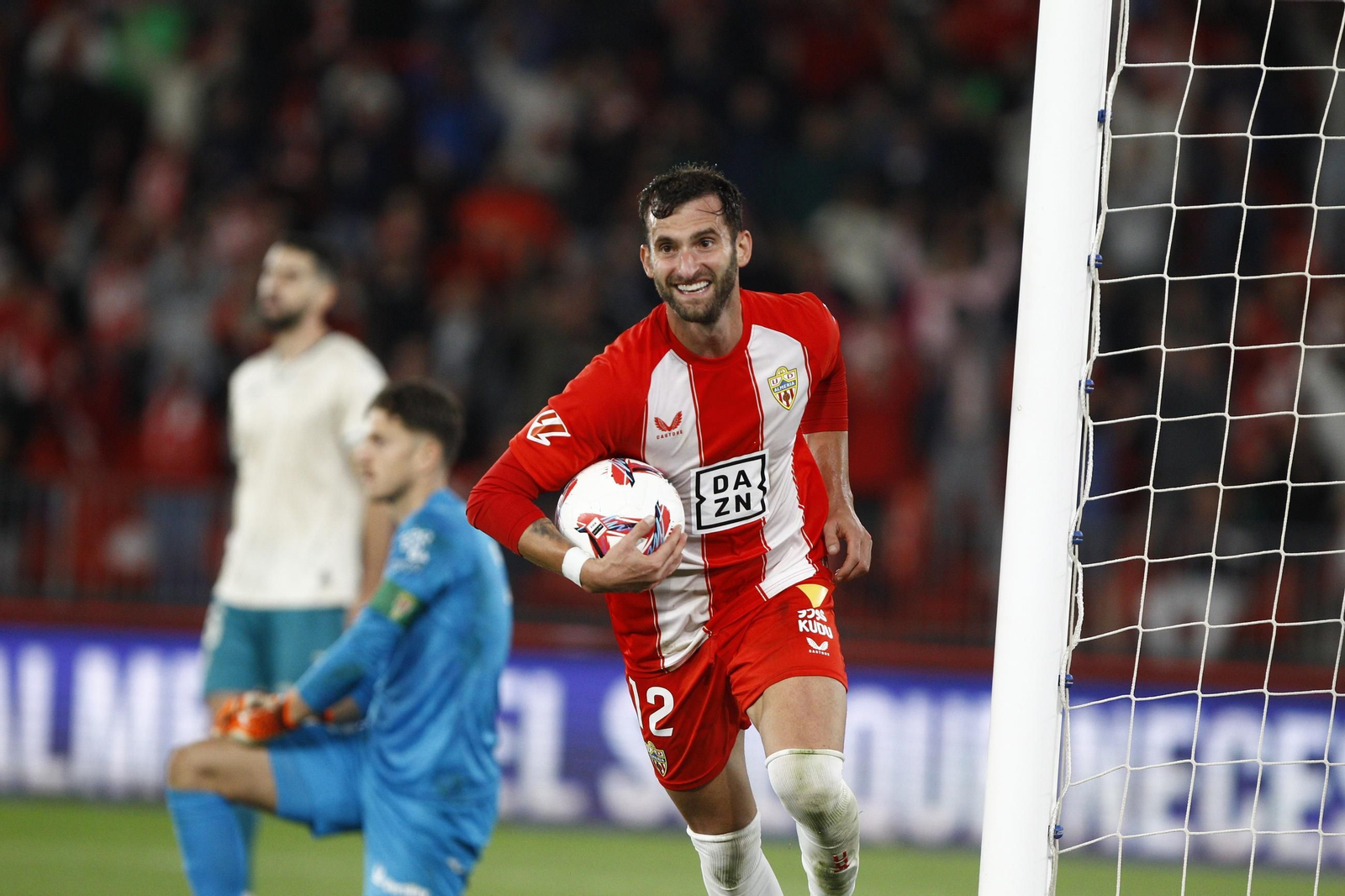 Las mejores imágenes del partido de fútbol U.D. Almería-Córdoba C.F.