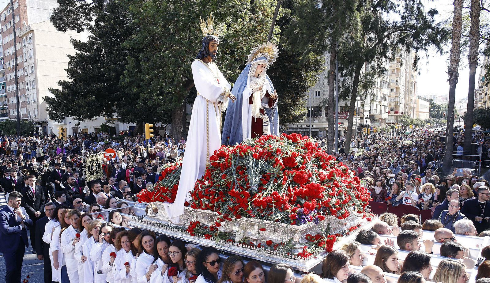Las fotos del traslado del Cautivo