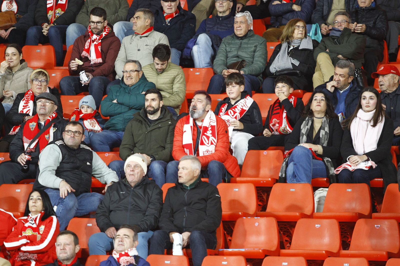 Las imágenes del partido U.D. Almería - F.C. Andorra
