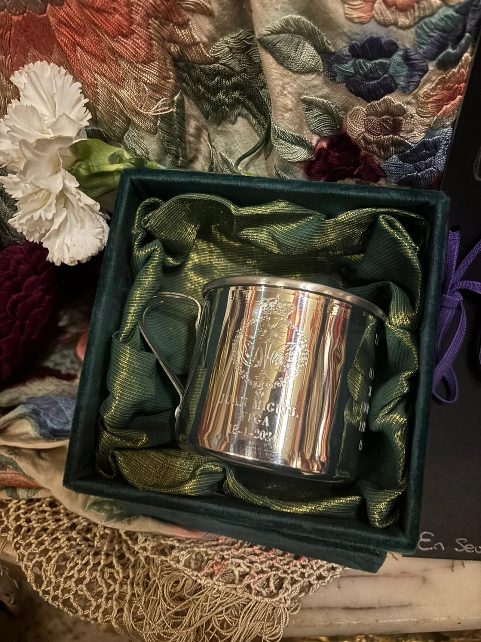 El jarrillo que se le ha regalado a Juanmi Vega