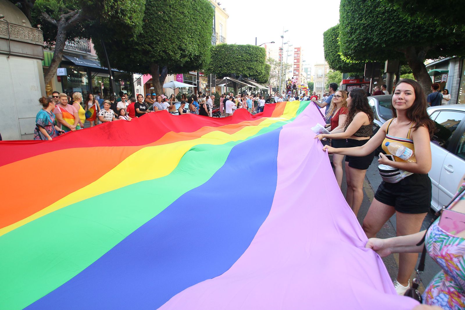 Las imágenes del Orgullo LTBI de Almería