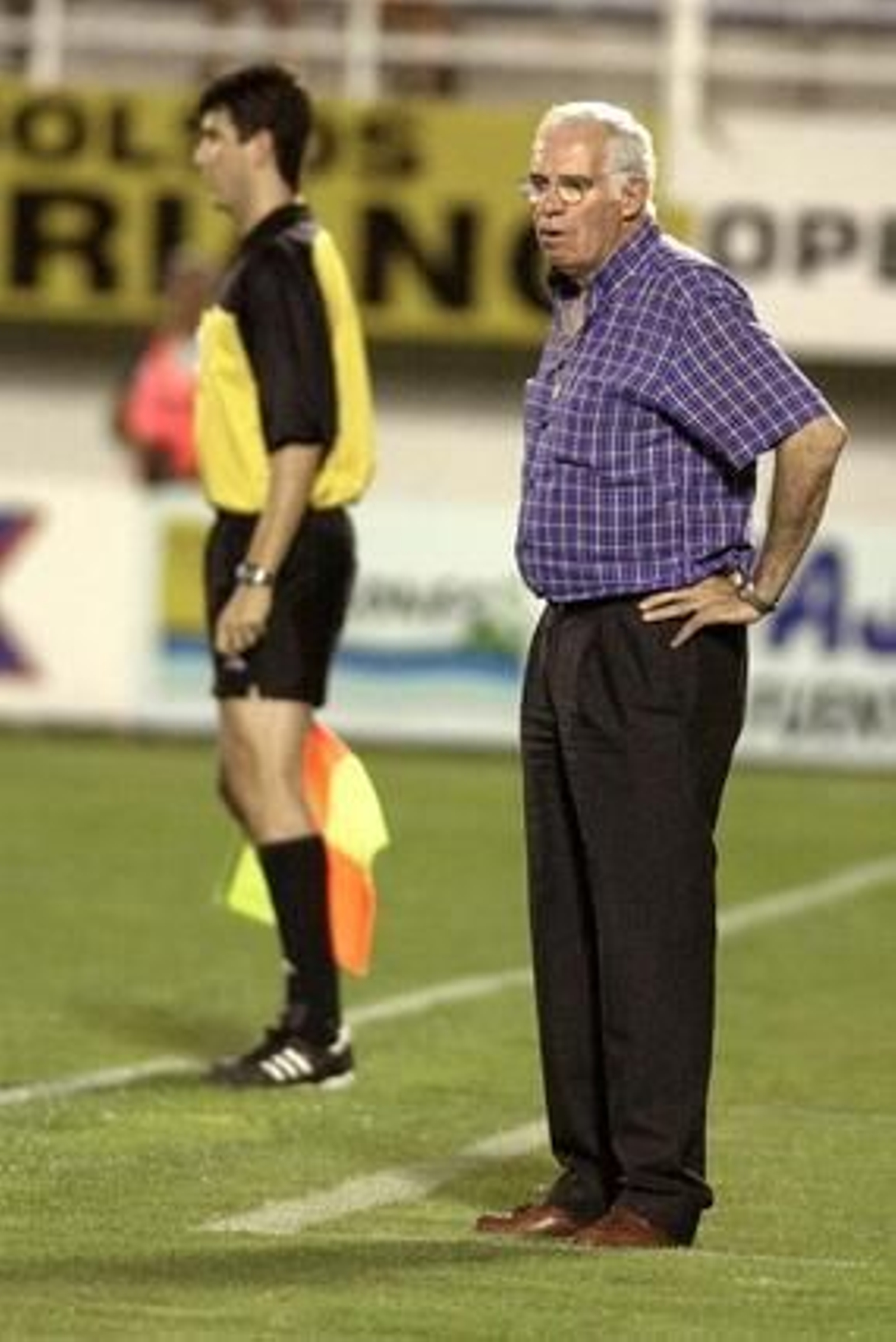 Aragonés en un partido en su etapa con el Mallorca.

Foto: Efe